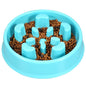 Pink Slow Feeder Dog Bowl