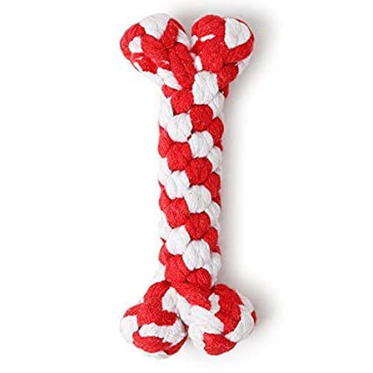 Puppy Cotton Bone Chew Toy