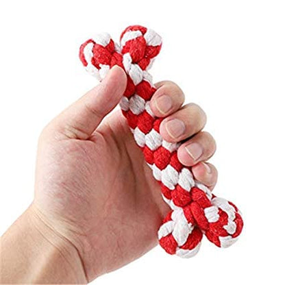 Puppy Cotton Bone Chew Toy