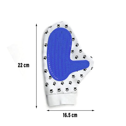 Blue Pet Grooming Deshedding Glove