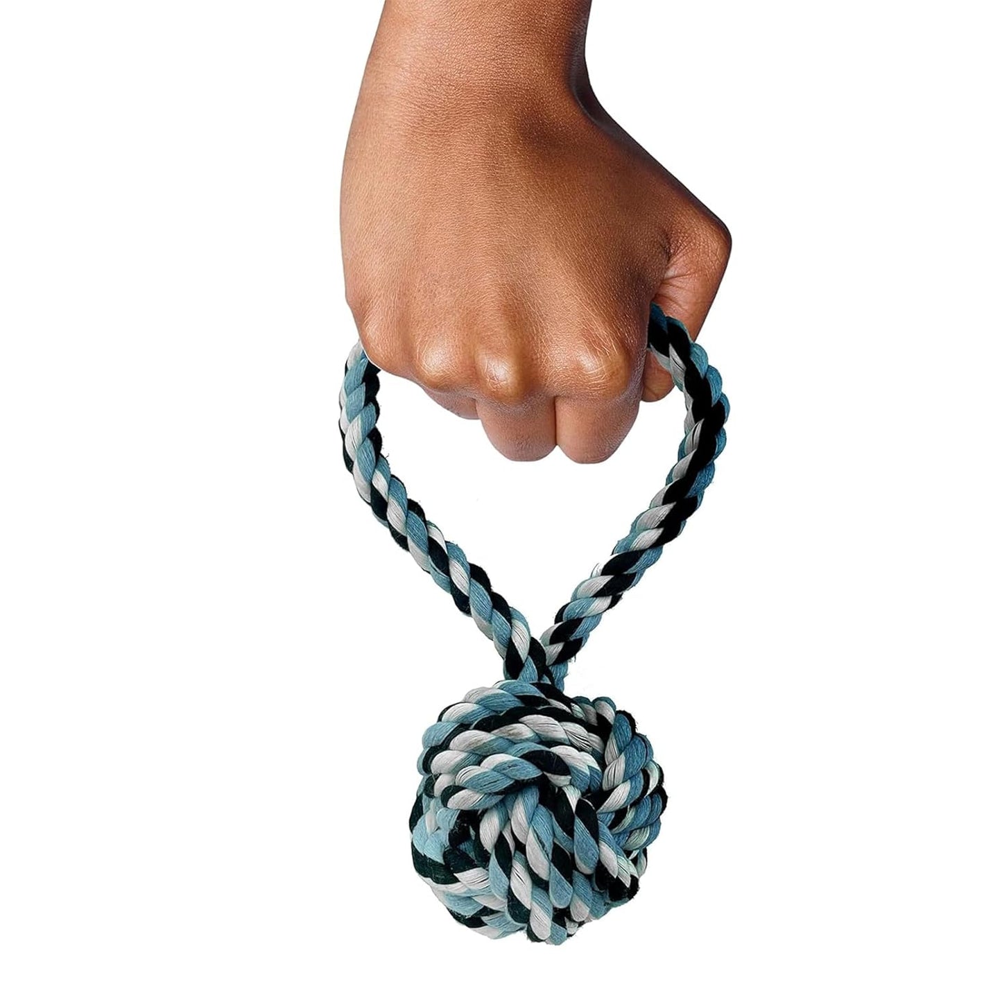 Dog Tug Rope Toy with Ball