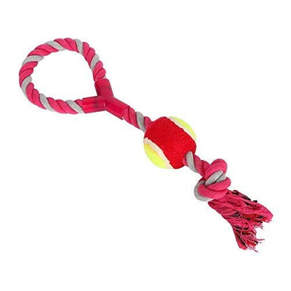 Teeth Cleaning Chewing Tennis Ball Toy