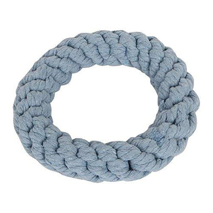Cotton Rope Puppy Chew Toy Grey