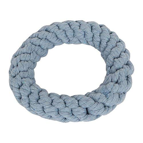 Cotton Rope Puppy Chew Toy Grey