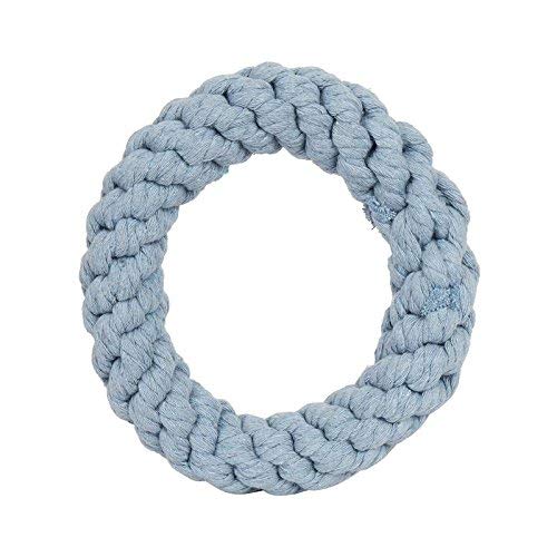 Cotton Rope Puppy Chew Toy Grey