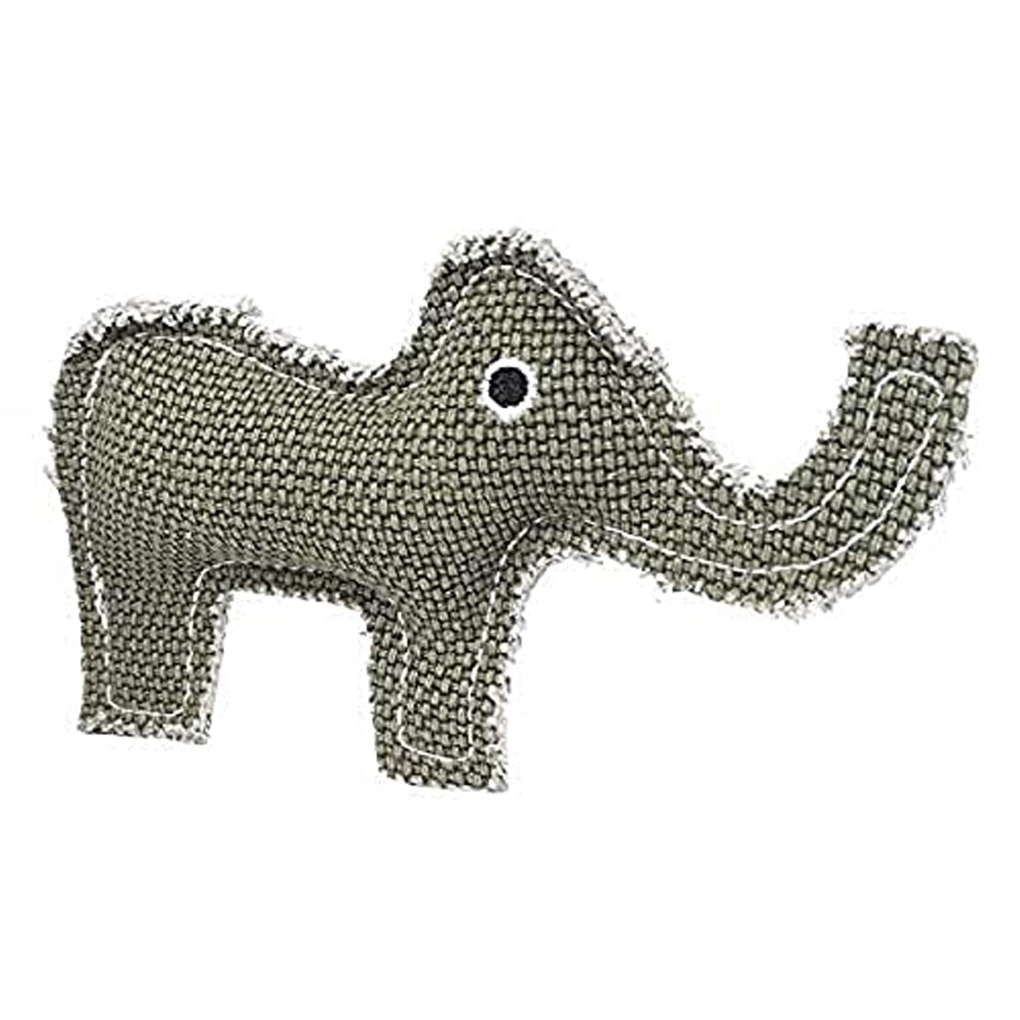 Chew and Rope Squeaky Dog Toy (Elephant Shape)