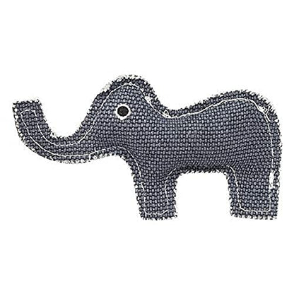 Chew and Rope Squeaky Dog Toy (Elephant Shape)