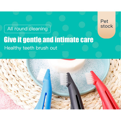 Pet Finger Toothbrush for Dogs & Cats