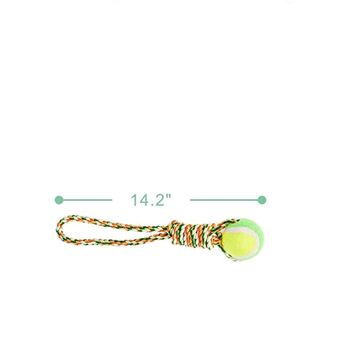 Rope ball chew toy for dogs