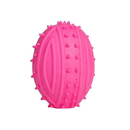 Rubber Spike Sound Ball Dog Toy
