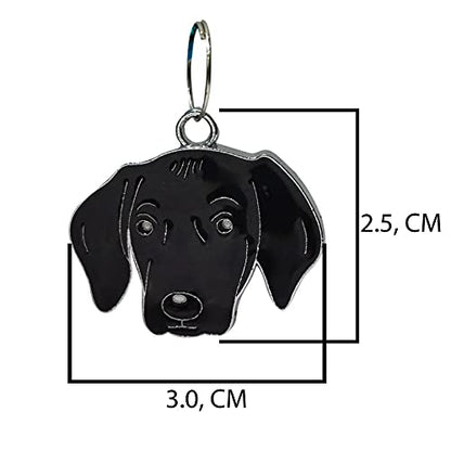 Dog Shape Pet ID Tag
