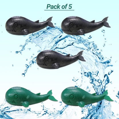 Artificial Floating Toy Fish Set (5pcs)