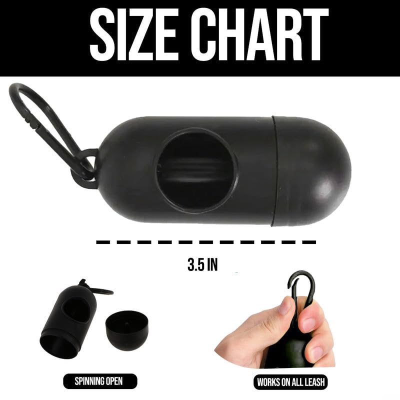 Portable Dog Poop Garbage Bags roll