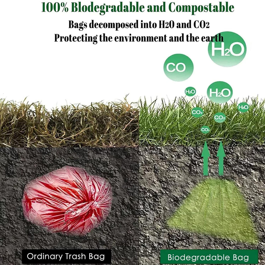 Portable Dog Poop Garbage Bags roll