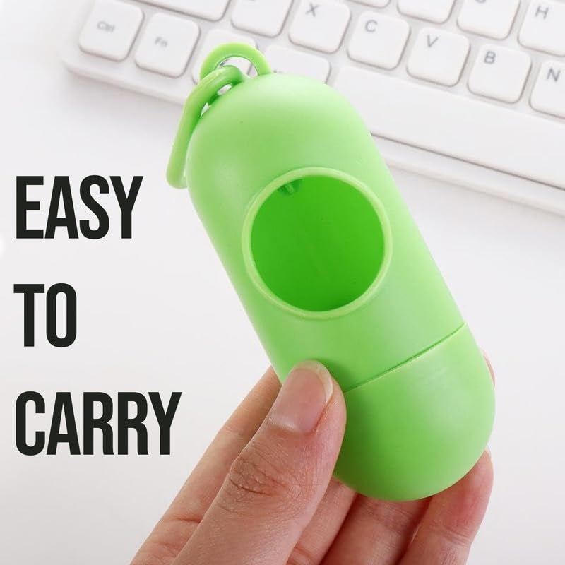 Portable Dog Poop Bags with Dispenser