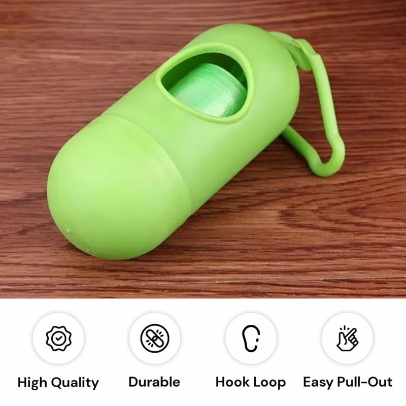 Portable Dog Poop Bags with Dispenser