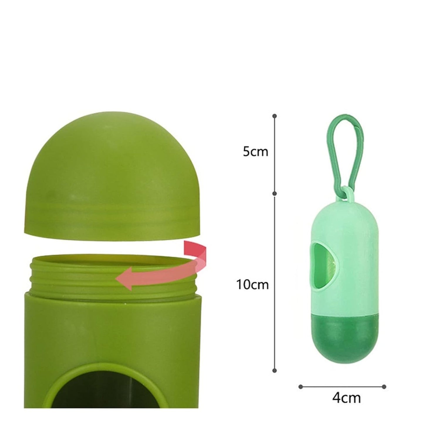 Portable Dog Poop Bags with Dispenser