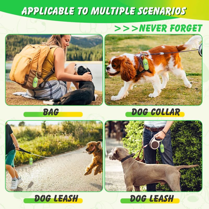 Portable Dog Poop Bags with Dispenser