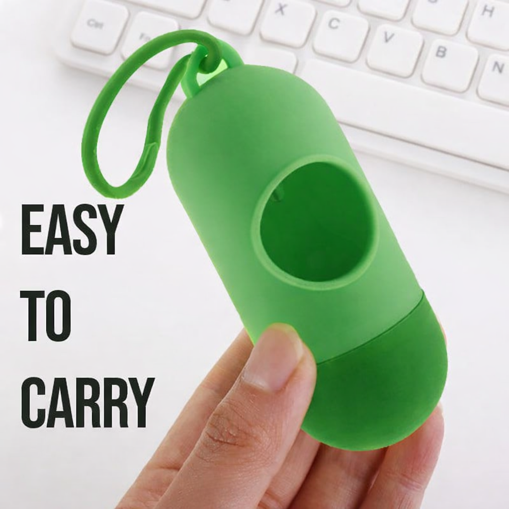 Dog Poop Bags with Dispenser