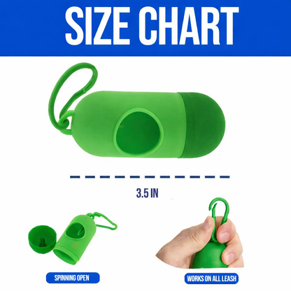 Dog Poop Bags with Dispenser
