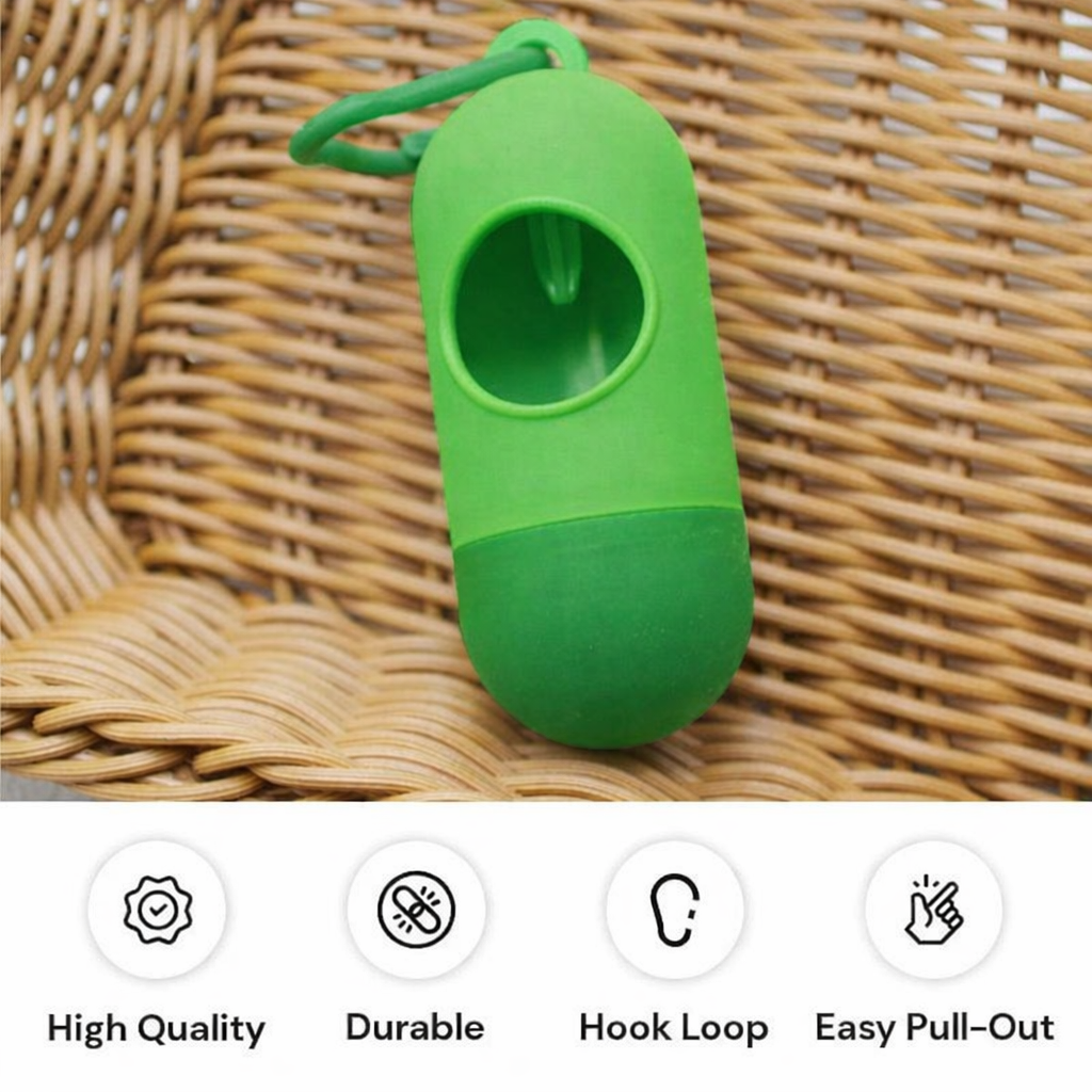Dog Poop Bags with Dispenser