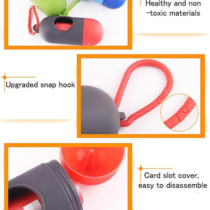 Portable Dog Poop Garbage Bags roll