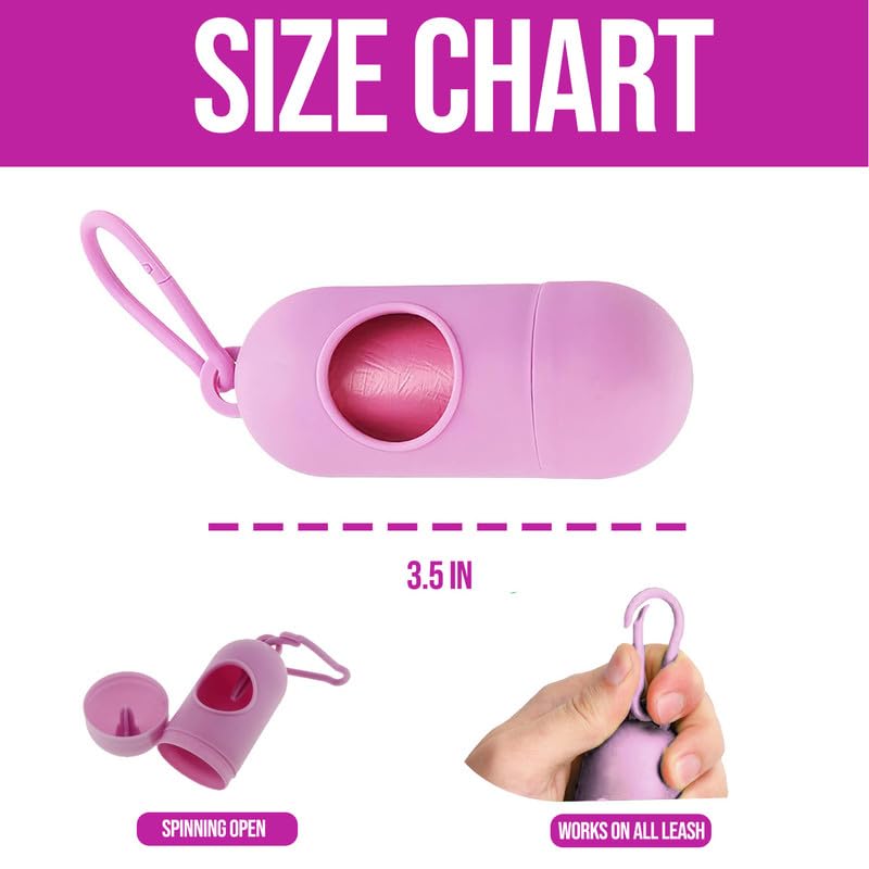 Portable Dog Poop Garbage Bags