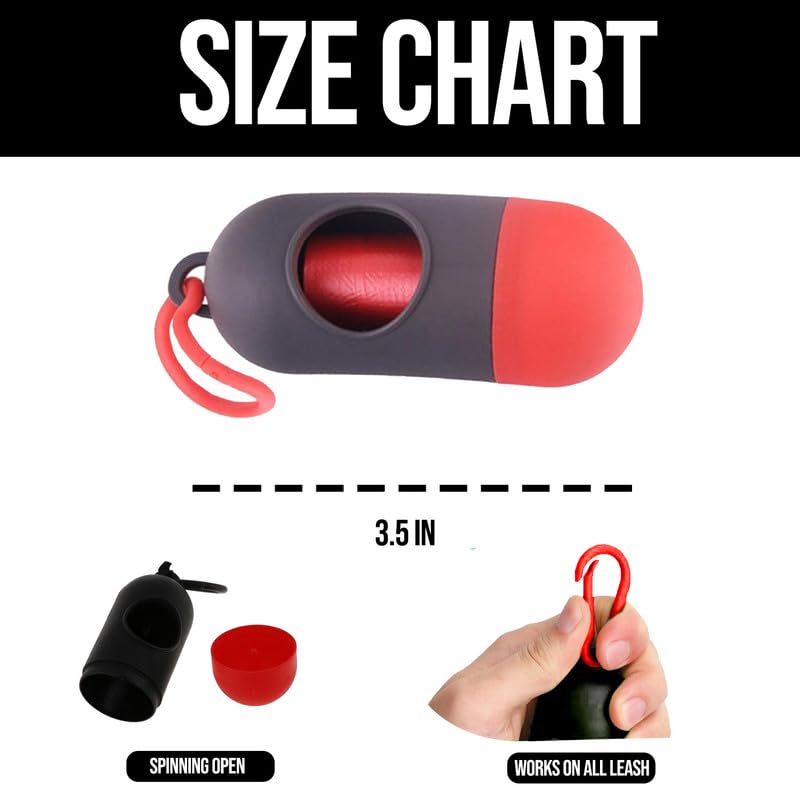 Portable Dog Poop Garbage Bags