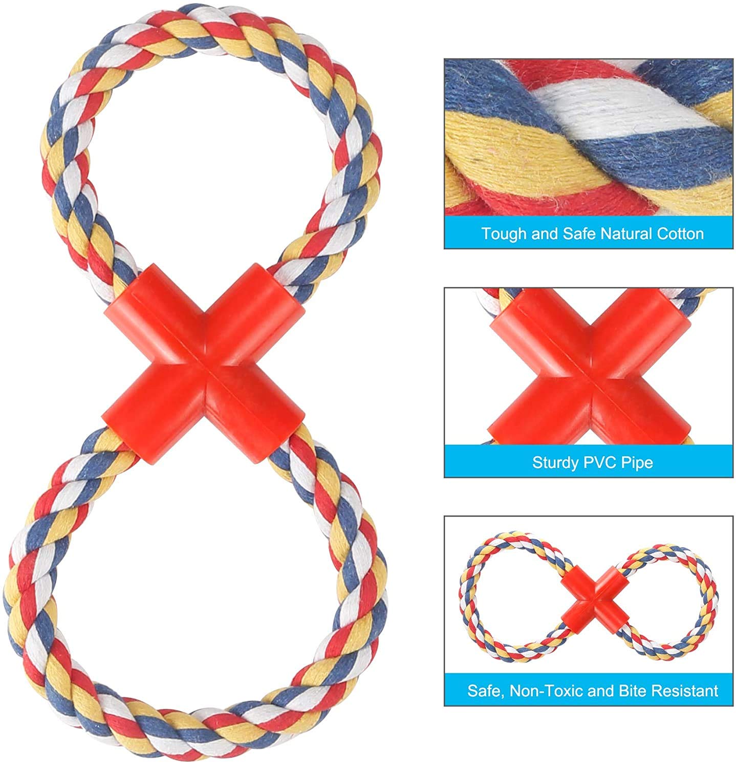 8-Shaped Heavy Duty Dog Rope