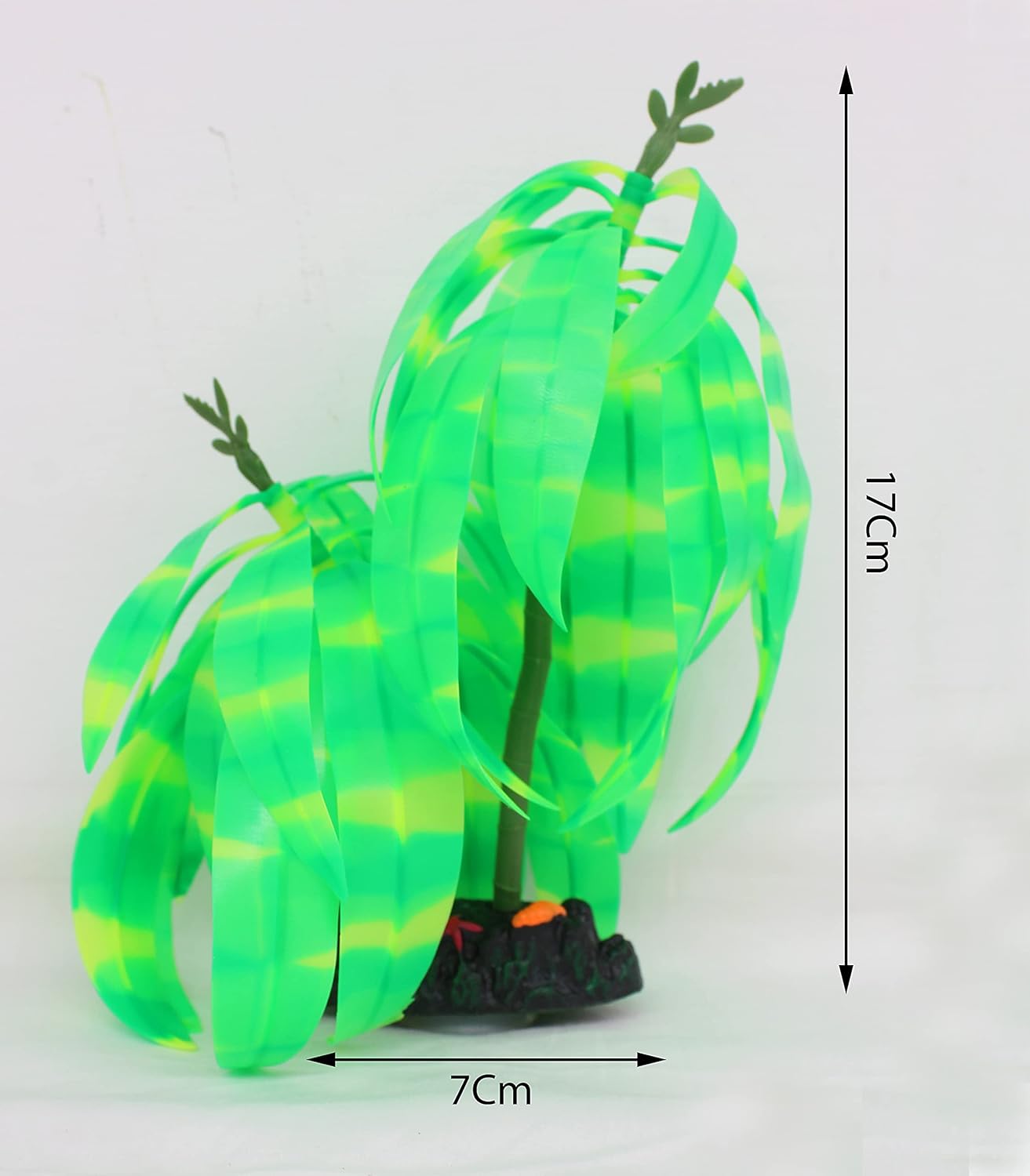 Glowing Artificial Coral Plant for Aquarium Decoration