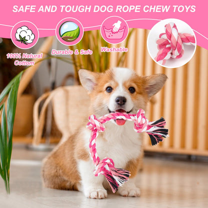 Braided Cotton Dog Rope Toy