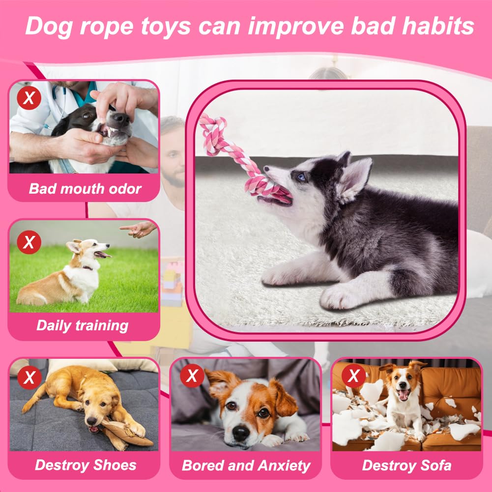 Braided Cotton Dog Rope Toy