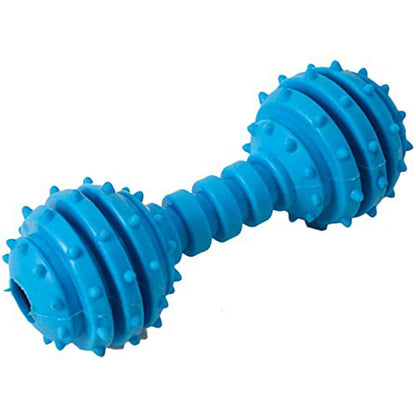Chewing Dumbbell Shape TPR Rubber with Bells