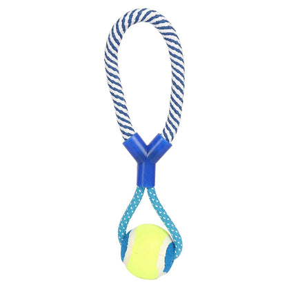 Cotton Rope Tug Toy with Ball