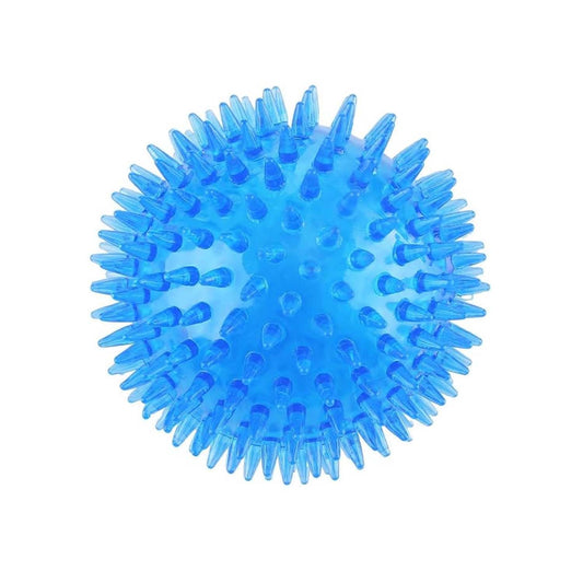 Durable Spike Squeaky Dog Toy