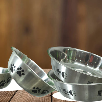 Stainless Steel Anti-Skid Dog Bowl