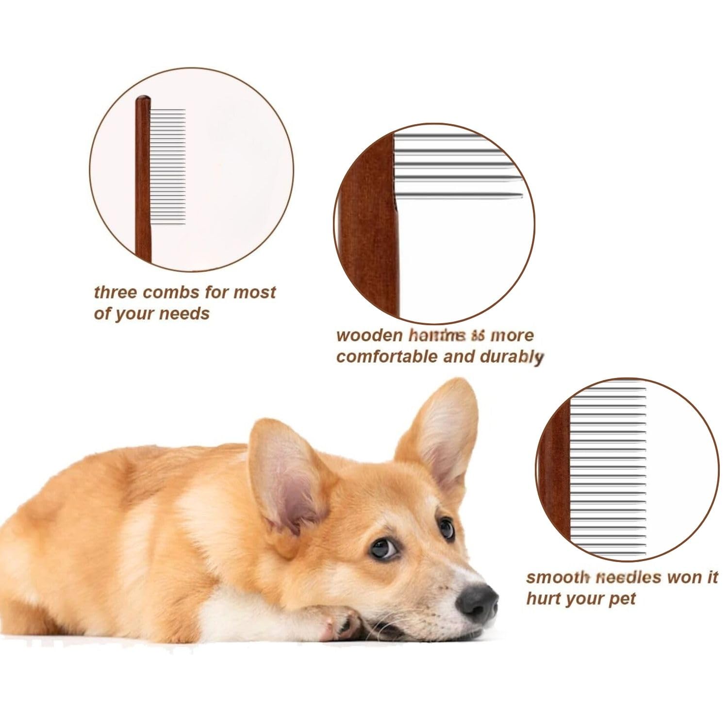 Grooming Comb for Dogs & Cats