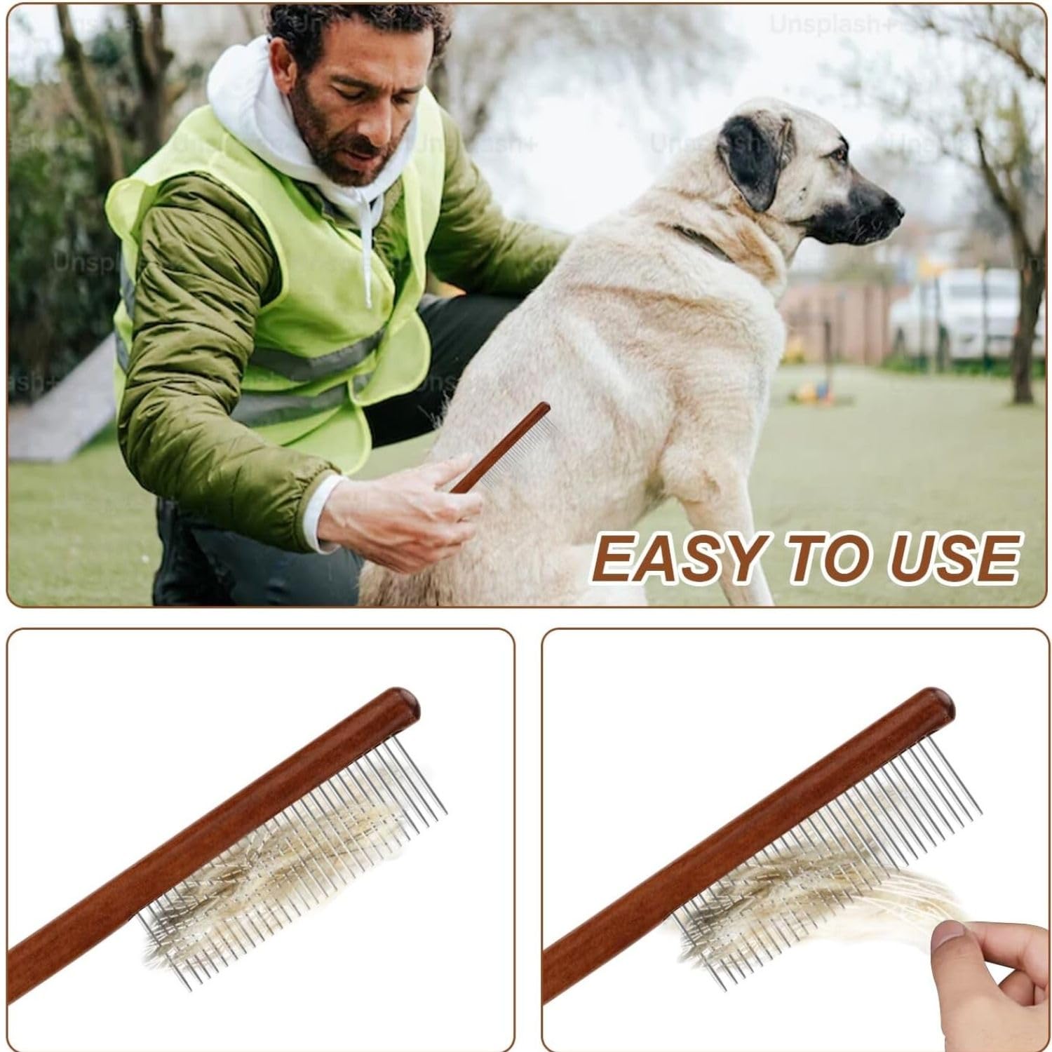 Grooming Comb for Dogs & Cats