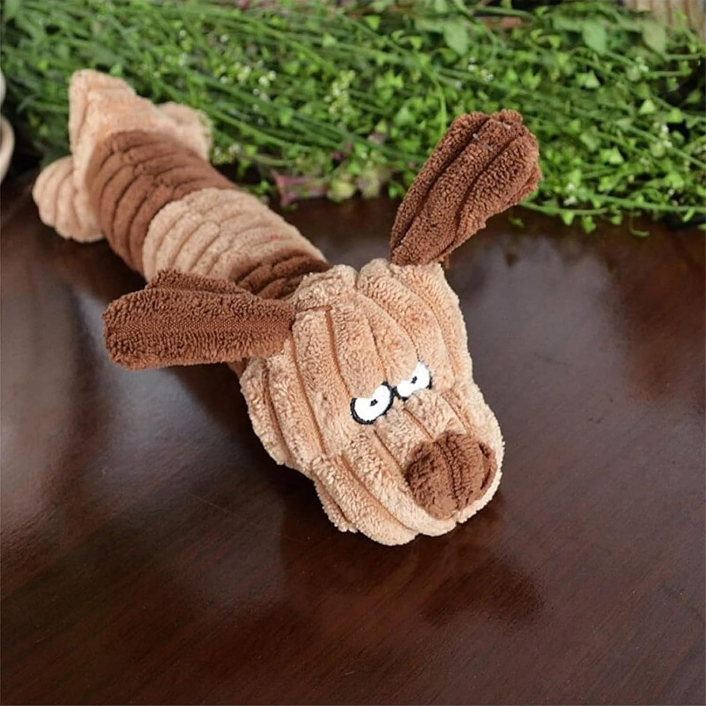 Dog Shape Squeaky Toy