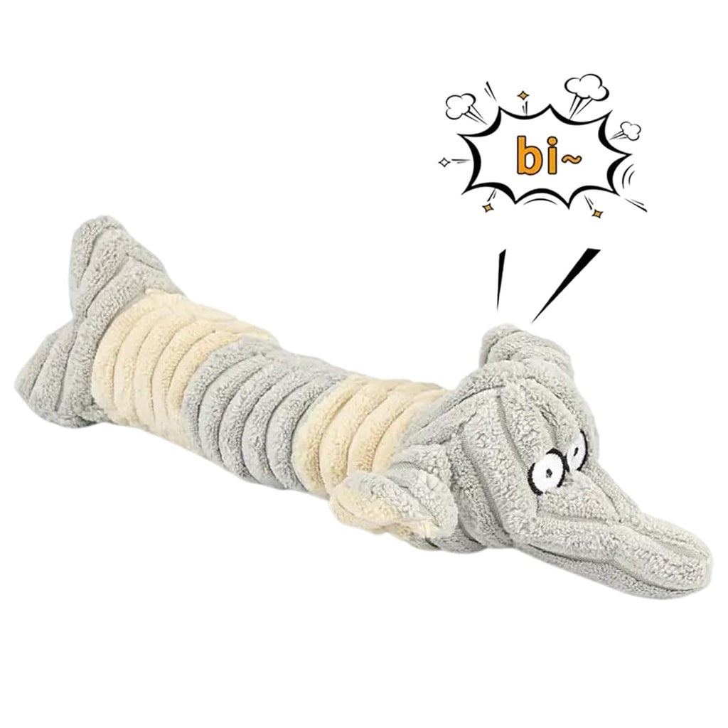 Dog Shape Squeaky Toy