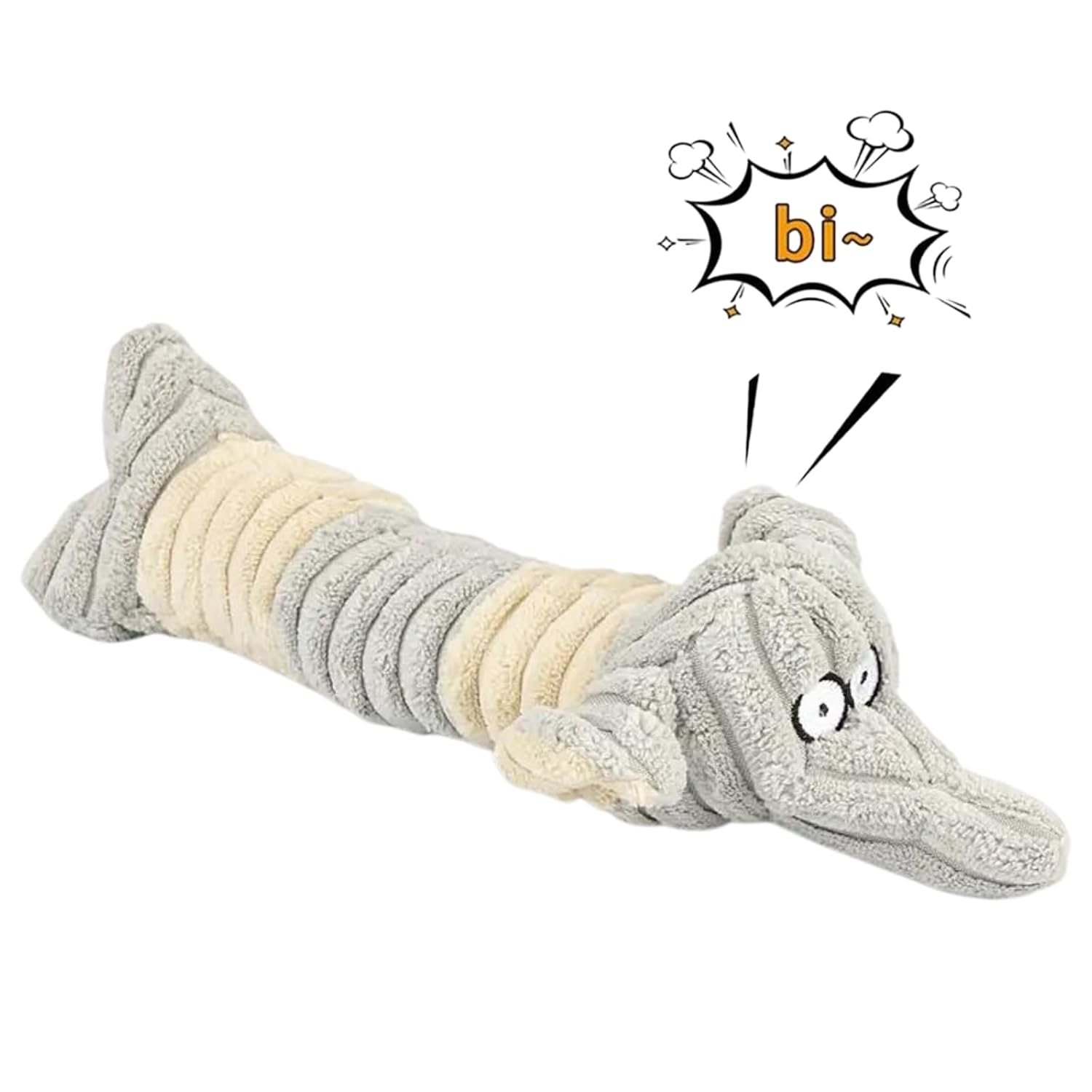 Dog Shape Squeaky Toy