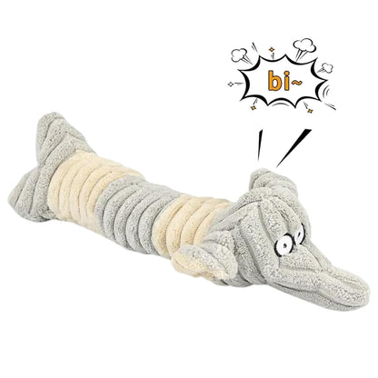 Dog Shape Squeaky Toy