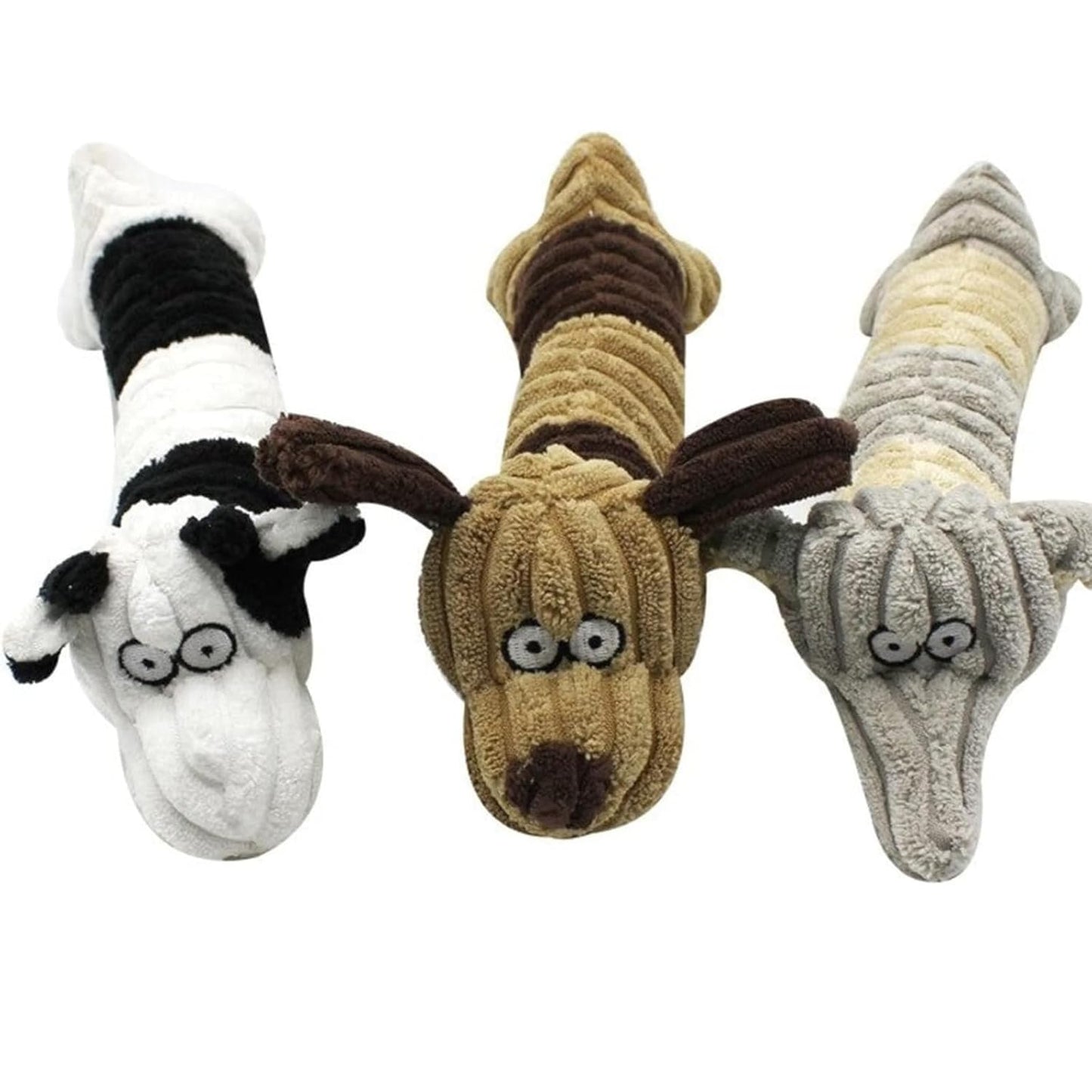 Dog Shape Squeaky Toy