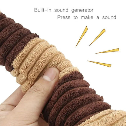 Dog Shape Squeaky Toy