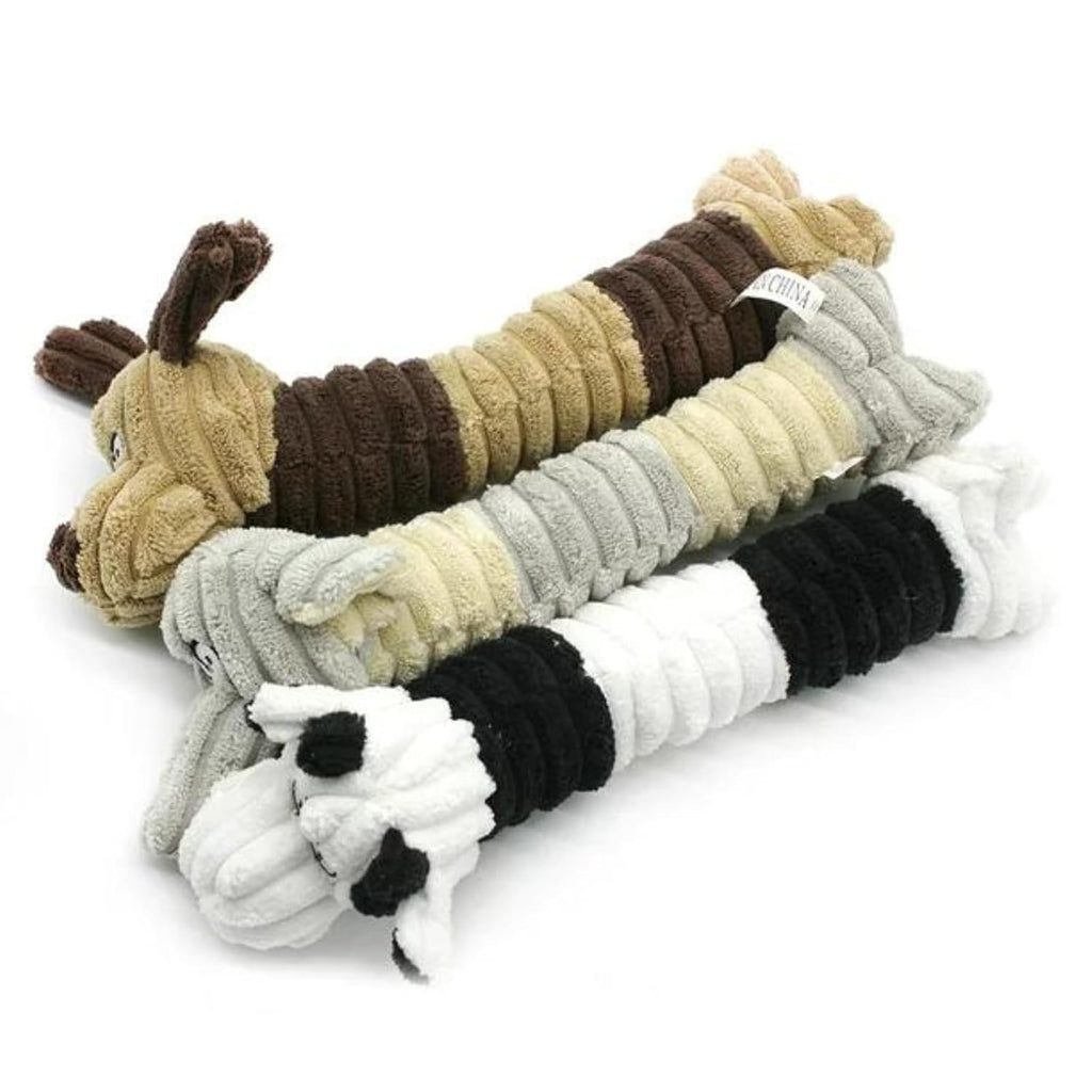 Dog Shape Squeaky Toy