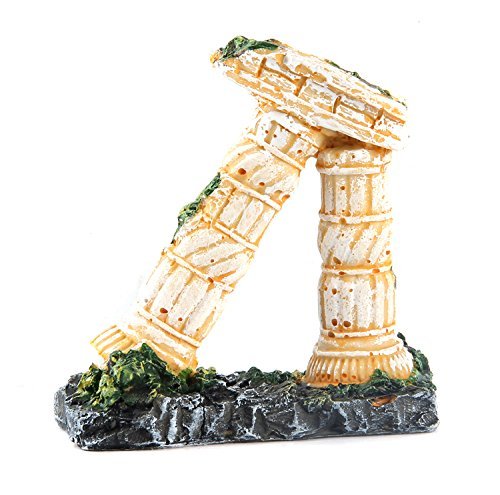 Aquarium Broken Pillar Decor Ornament