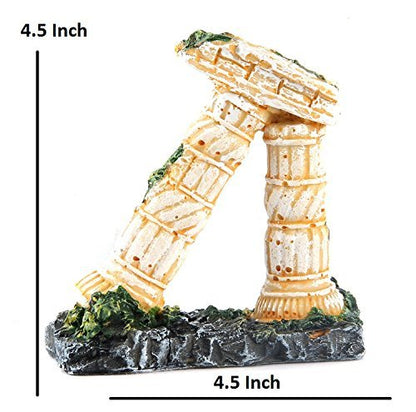 Aquarium Broken Pillar Decor Ornament
