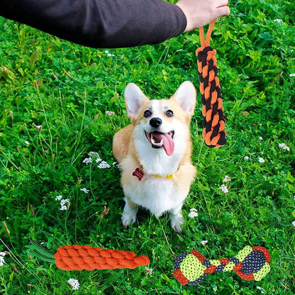 3-Pack Cotton Puppy Chew Combo
