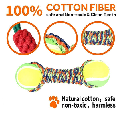 3-Pack Cotton Puppy Chew Combo
