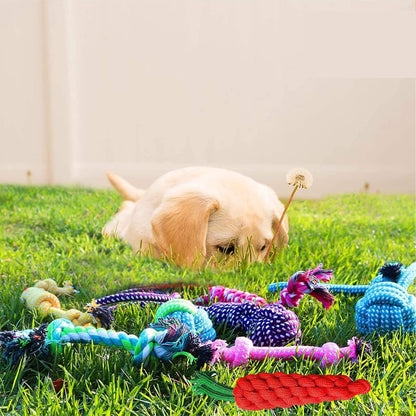 3-Pack Knotted Cotton Pet Toys